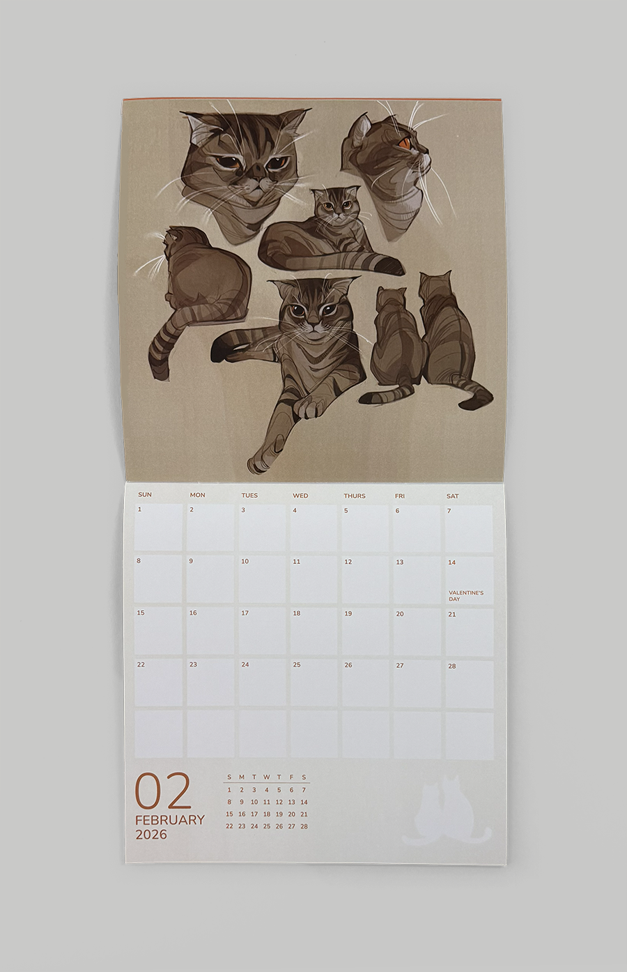 2026 Cat Calendar