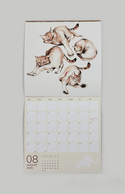 2026 Cat Calendar