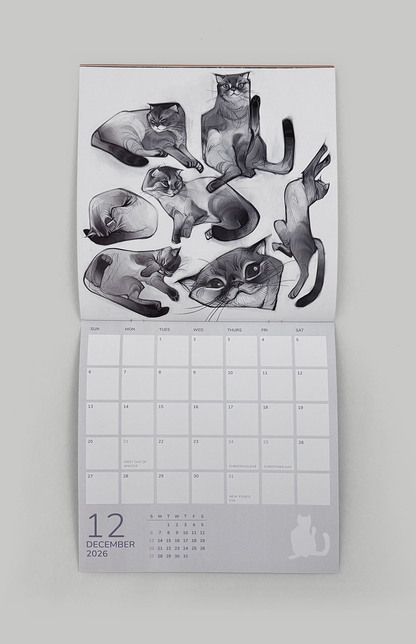2026 Cat Calendar