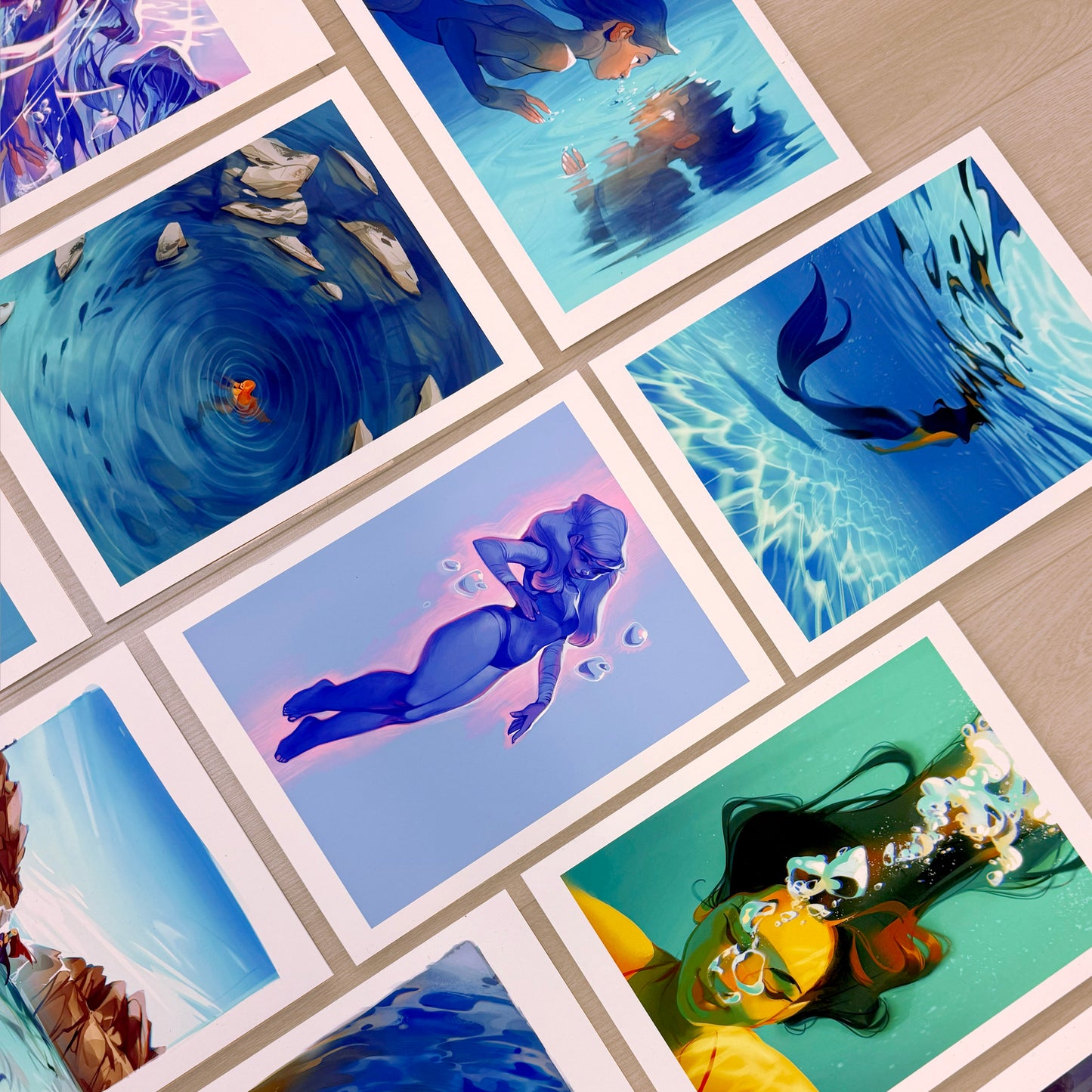 Splash Collection Complete Set (11 Prints)