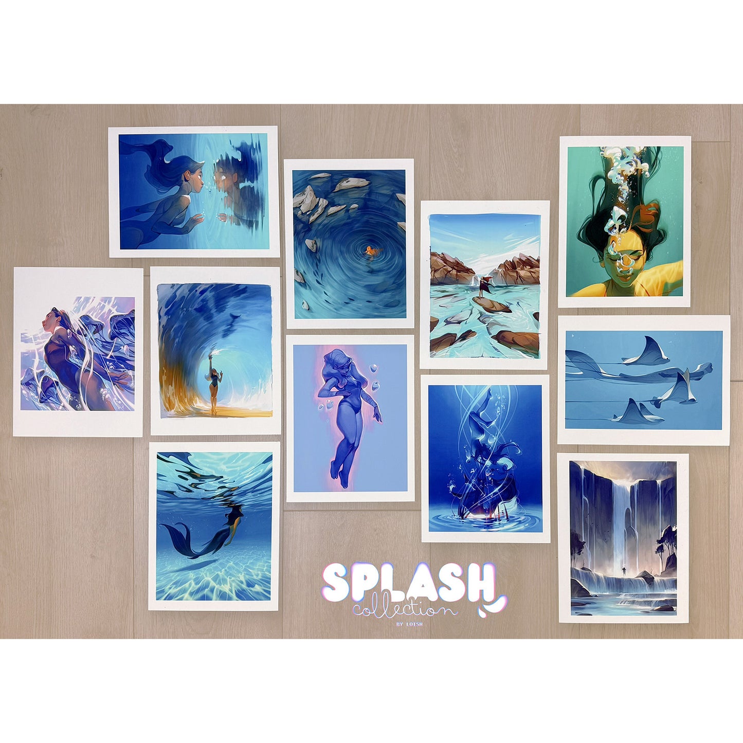 Splash Collection Complete Set (11 Prints)